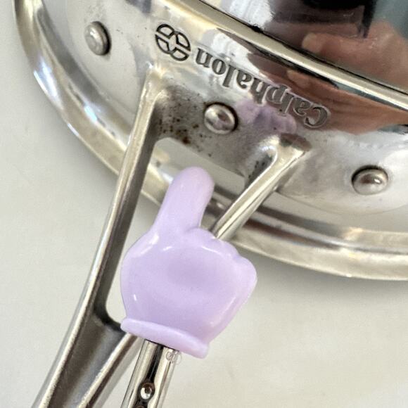 CALPHALON Stainless Steel Chef's Pan 143 Sautepan 3 Quart 2.8L Lid Included - Picture 10 of 10